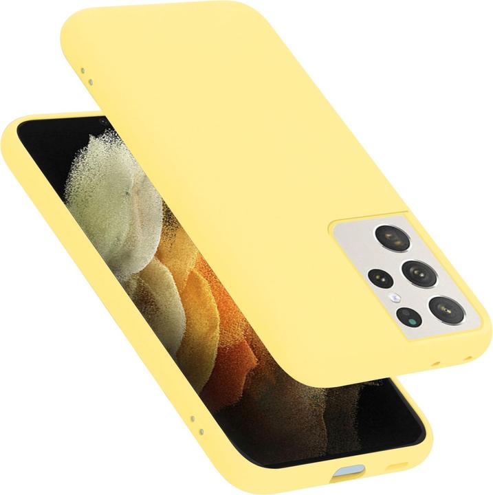 Produktbild Cadorabo TPU Liquid Silicone Case Hülle (Samsung Galaxy S22 Ultra)