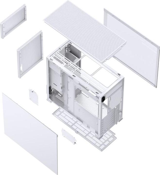 Immagine prodotto Jonsbo D41 MESH White (mATX, DTX, Mini-ITX, ATX)