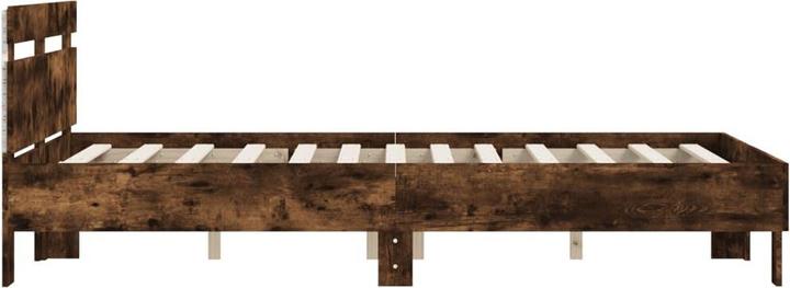 Produktbild VidaXL Bettgestell mit Kopfteil LED-Beleuchtung 120 x 190cm (120 x 190 cm)