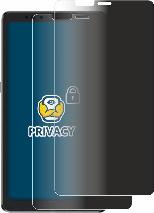 Productafbeelding BROTECT Anti-spionnetje privacyfolie Beschermfolie tegen blauw licht (2 Stuk, HTC A9)