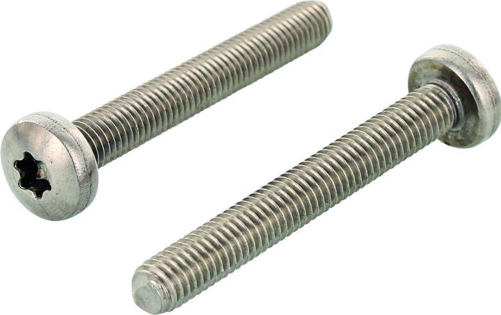 Actual product image OK-Line M 4X10 ISO 14583/DIN 7985 RFA2 pan hovedet maskinskrue tx - (500 pcs.) (500 Screws per piece)