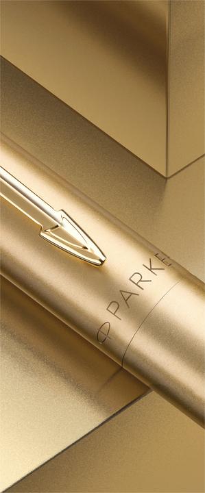 Produktbild Parker Kugelschreiber Jotter XL Monochr. Prem. Glbgld bl. M (Gelbgold, 1 x)