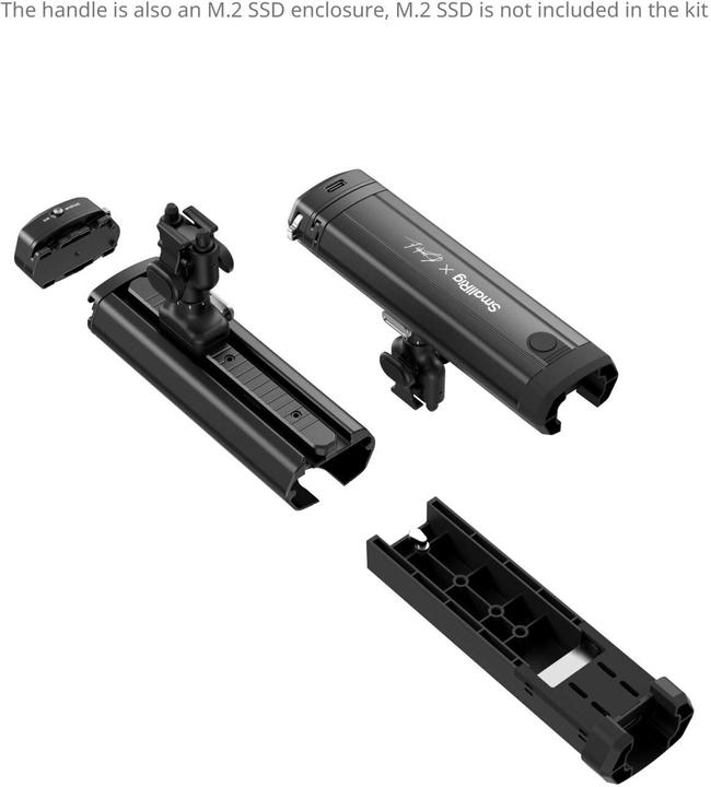 Produktbild SmallRig 4596 x Brandon Li All in One Mobile Video Kit Full Quick Release Co design Edition (Cage, Cage Zubehör, Griff)