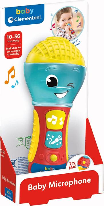 Image du produit Clementoni Microphone pour bébé
