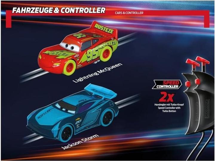Actual product image Carrera GO... - Disney-Pixar Cars - Glow Racers
