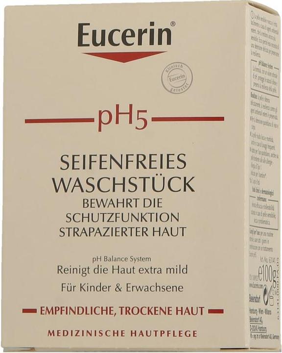 Actual product image Eucerin pH5 soap-free wash, 100 g body care