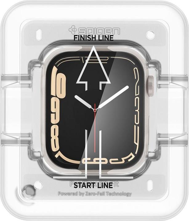 Produktbild Spigen ProFlex EZ FIT Apple Watch 7 45mm 2szt./2pcs AFL04051 Szkło Hybrydowe
