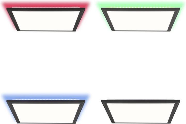 Produktbild Brilliant Allie LED 24W front CCT -RC-DIM-BACKL RGB-NIGHTLIG Deckenaufbau-Paneel 40x40cm (2400 lm)