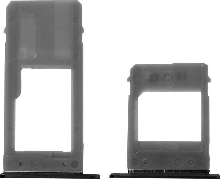 Produktbild Avizar SIM-Kartenhalter + Micro-SD Kartenhalter Schwarz für Samsung Galaxy A5 2017 (SIM-Halterung)