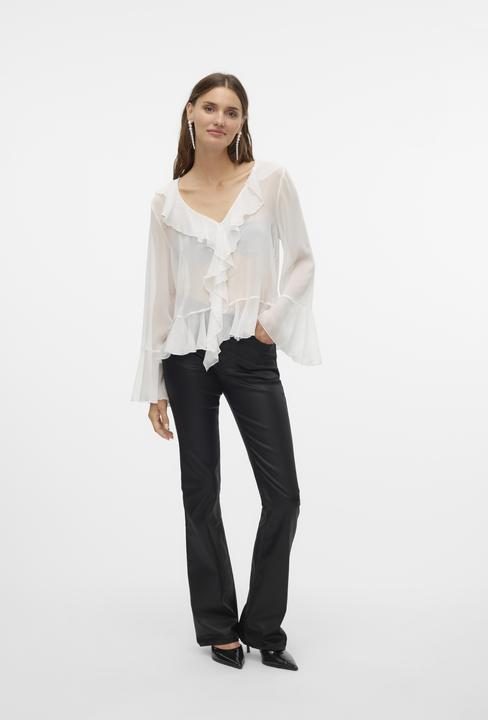 Produktbild Vero Moda Vmflash Mr Flared Coated Pants Noos (30)