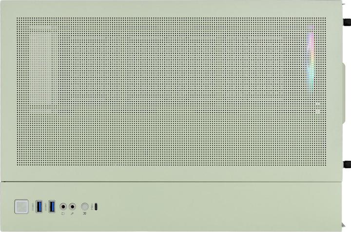 Actual product image Thermaltake View 380 TG ARGB Matcha Green (Mini-ITX, ATX, mATX)