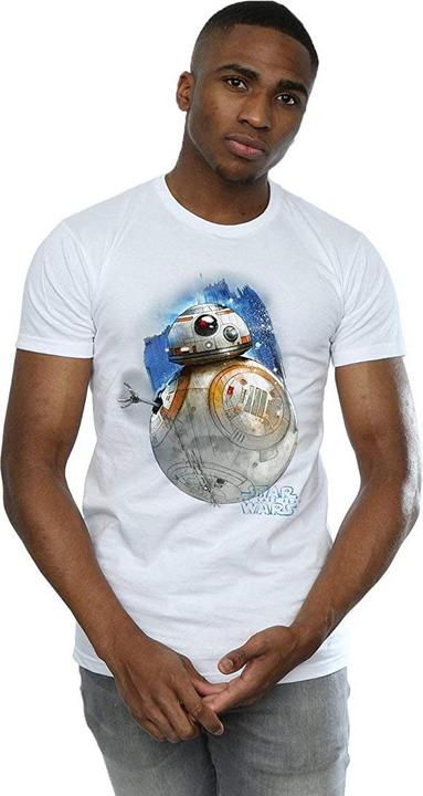 Actual product image Star Wars Mens BB-8 Brushed Cotton T-Shirt (M)