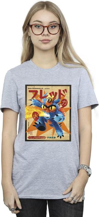 Produktbild Disney Big Hero 6 Baymax Fred Newspaper TShirt (XL)