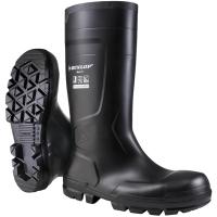 Immagine prodotto Dunlop Stivali da lavoro Work-it a sicurezza totale, S5/SR/LO/LG, PVC, misura 45, nero (S5, 45)