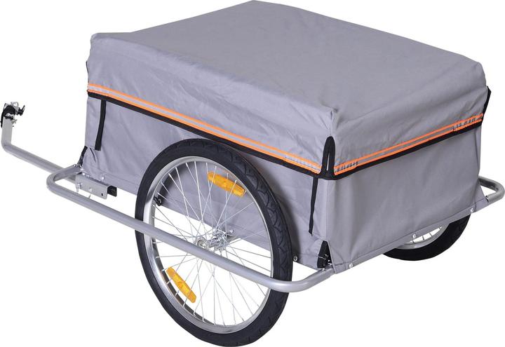 Actual product image Homcom Transport trailer including trailer coupling