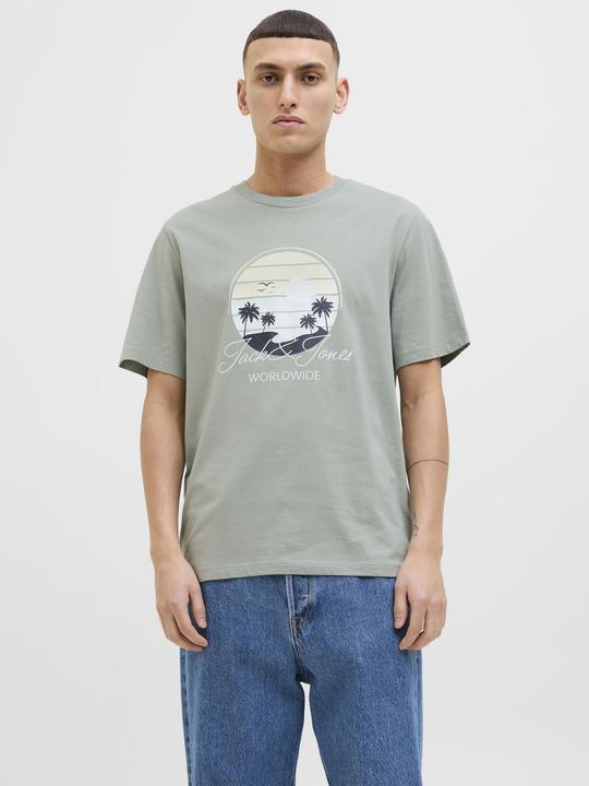 Actual product image Jack & Jones Gedruckt Rundhalsausschnitt T-shirt T-shirt (XL)