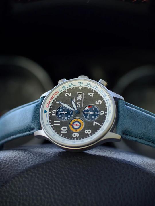 Produktbild AVI-8 AV-4011-0F Hawker Hurricane Classic (Chronograph, 43 mm)