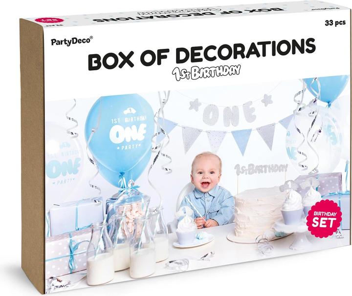 Immagine prodotto Partydeco Kit per il 1° anniversario