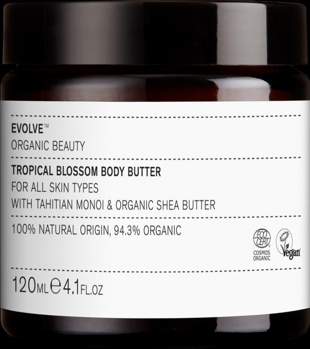 Produktbild Evolve Organic Beauty Feuchtigkeitspflege Tropical Blossom Body Butter 120 ml (Body Butter, 120 ml)