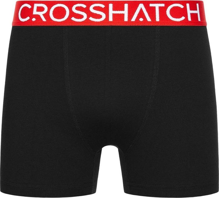 Actual product image Crosshatch Mens Septet Boxer Shorts (Pack of 7) (S, pack of 7)