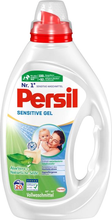 Actual product image Persil Gel Sensitive (20 Washing cycles, Gel)