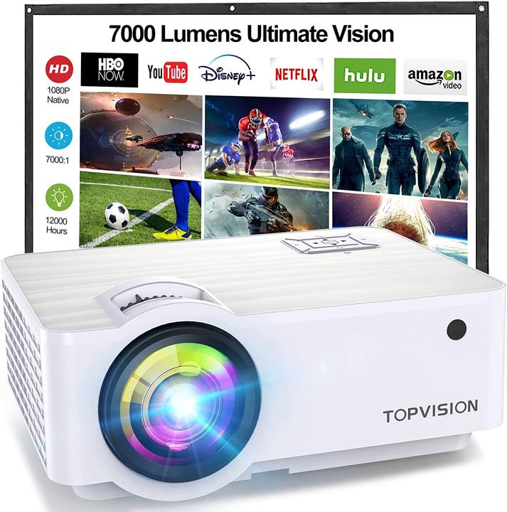 Topvision Mini Beamer (HD, 7000 lm)