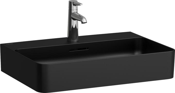 Produktbild Laufen VAL Waschtisch, unterbaufähig, 1 Hahnloch, mit Überlauf, 600x420mm, H810283 (640 mm, 518 mm)