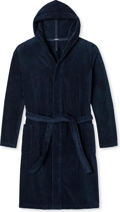 Actual product image Schiesser Essentials bathrobe with hood (L)