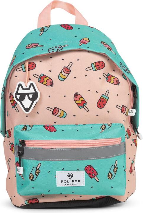 Actual product image Pol Fox children's mini backpack ice pop