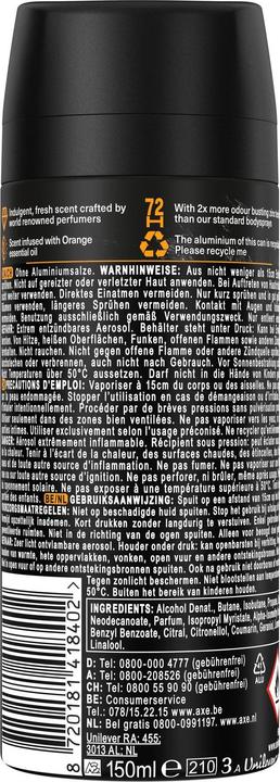 Produktbild AXE Black Vanilla (Spray, 150 ml)