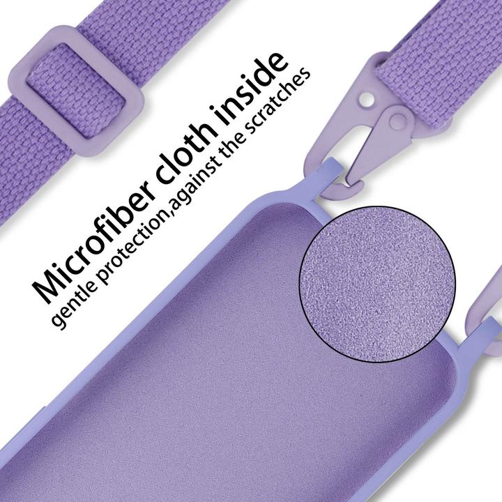 Produktbild Cadorabo TPU Cover Handy Kette Liquid (Samsung Galaxy A81)