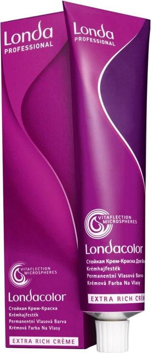 Actual product image Londa Vopsea permanenta 7/89, Blond Mediu Albastrui Perlat, 60ml (White, Blond, Silver)