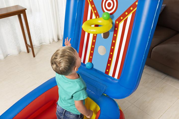 Productafbeelding Bolz Flip 'n Toss multifunctionele ballenbak met 25 speelballen