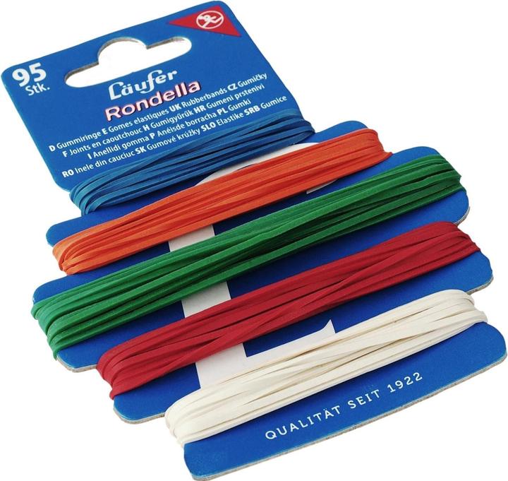 Actual product image Läufer Rondella Rubber Ring Card (95 pcs.)