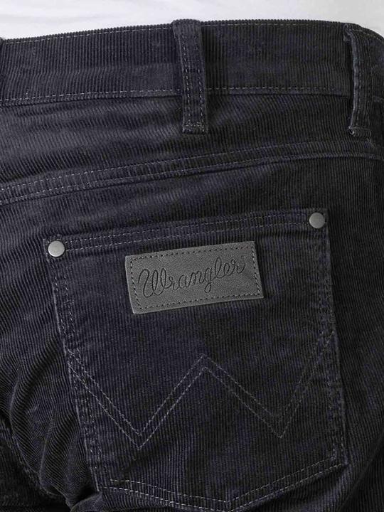 Actual product image Wrangler Greensboro (New Arizona) Cord Pant Straight Fit Bla (W42/L32)