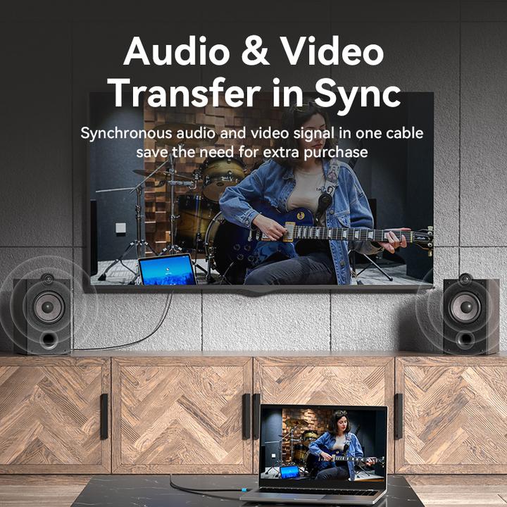 Actual product image Vention HDMI (Type A) - HDMI (Type A) (10 m, HDMI)