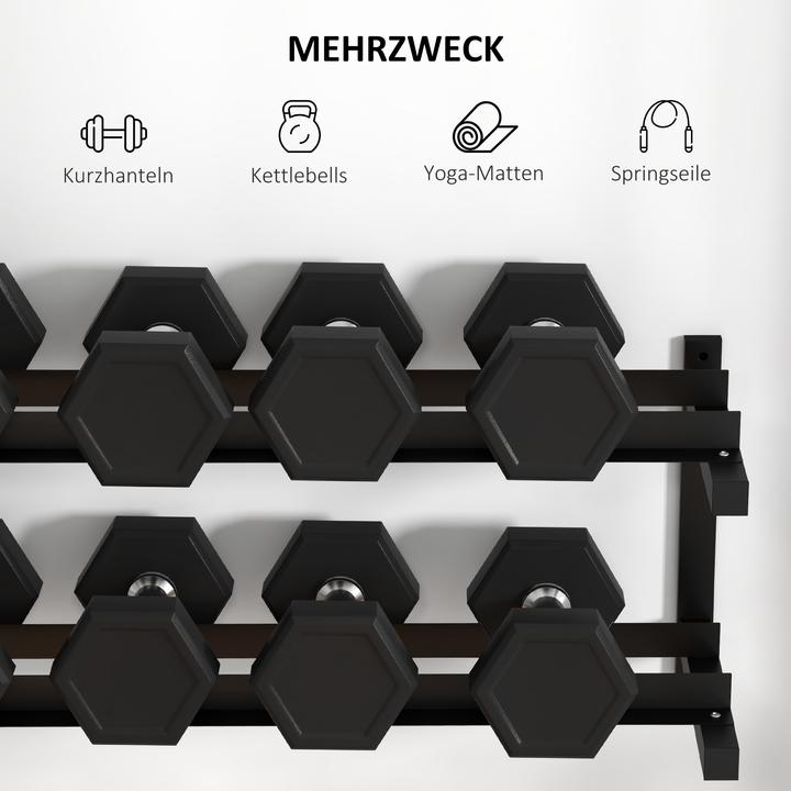 Image du produit SportNow Support d'haltères à 2 niveaux