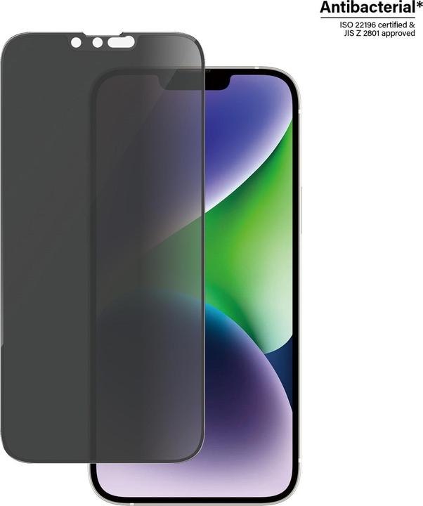 Actual product image PanzerGlass Screen Protector Ultra Wide Fit Privacy iPhone 14 Plus (1 Piece, Apple iPhone 13 Pro Max, Apple iPhone 14 Plus)
