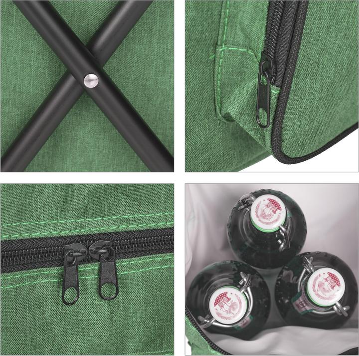 Actual product image Relaxdays Camping stool