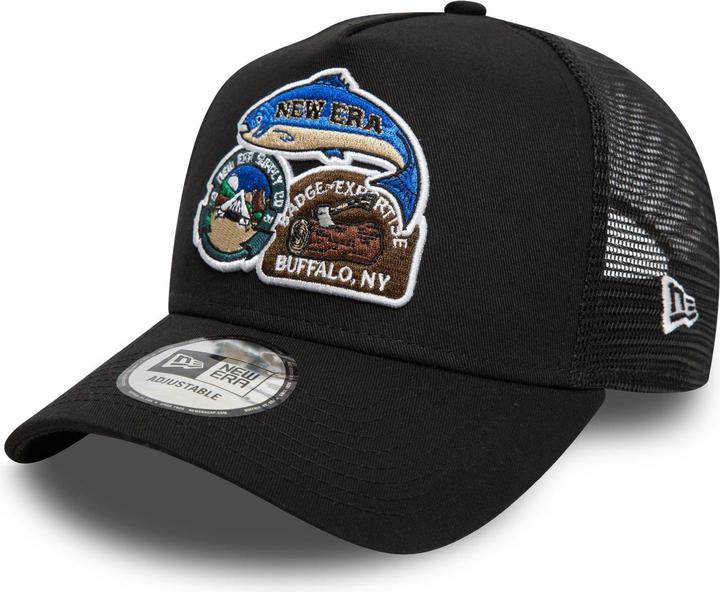 Immagine prodotto New Era Mesh Trucker Cap - Outdoor Patch Fishing (Taglia unica)