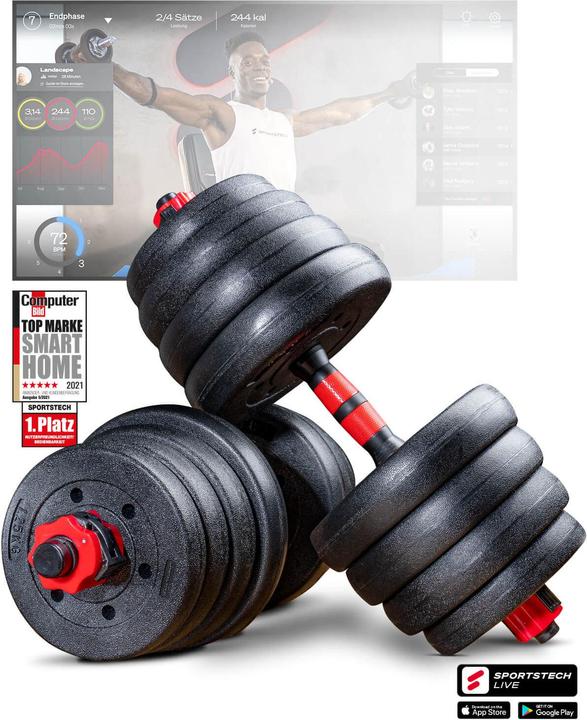 Actual product image Sportstech AH150 (4 x 2 kg)