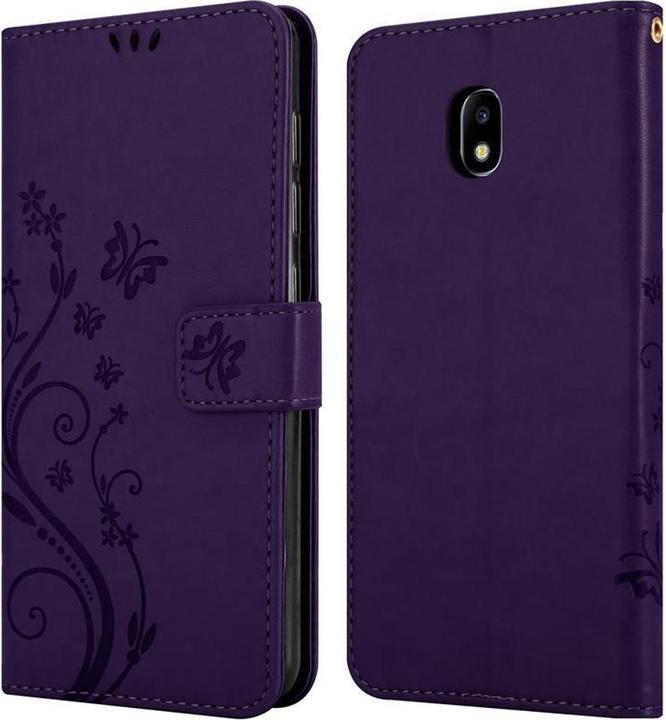 Produktbild Cadorabo Flower Book Cover (Samsung Galaxy J3 (2017))