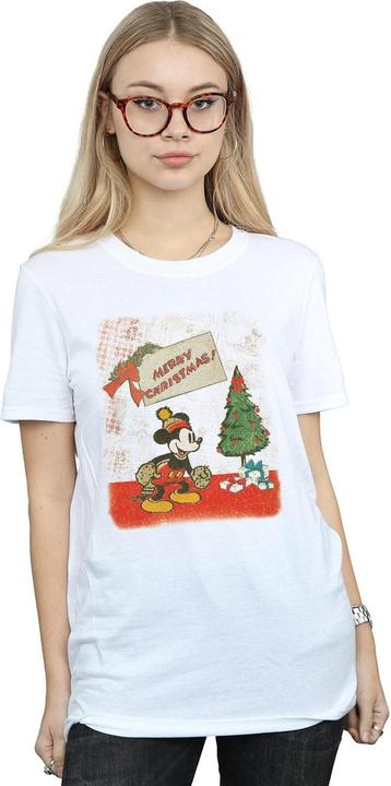Image du produit Disney - T-shirt MICKEY MOUSE VINTAGE CHRISTMAS - Femme (L)