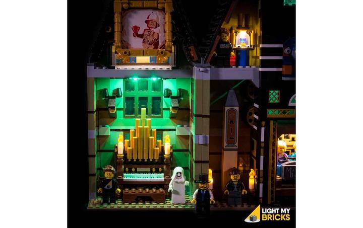 Produktbild Light my bricks LED Licht Set für LEGO Geisterhaus auf dem Jahrmarkt