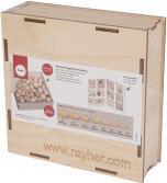 Actual product image Rayher Raw wood balls collection box