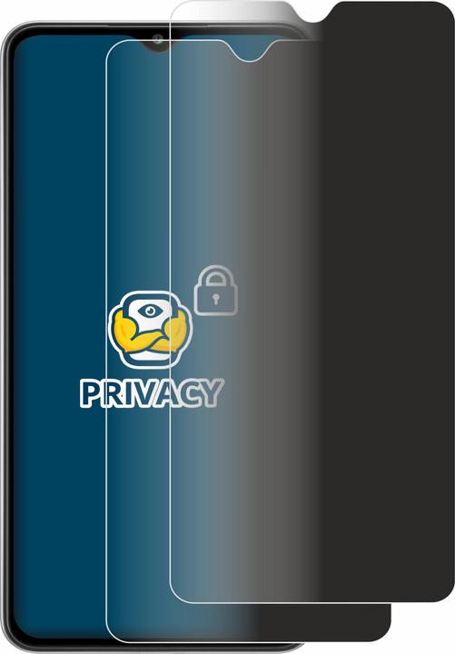 Actual product image BROTECT Anti-spy privacy film Blue light protection film (2 Piece, Samsung Galaxy A32 5G)