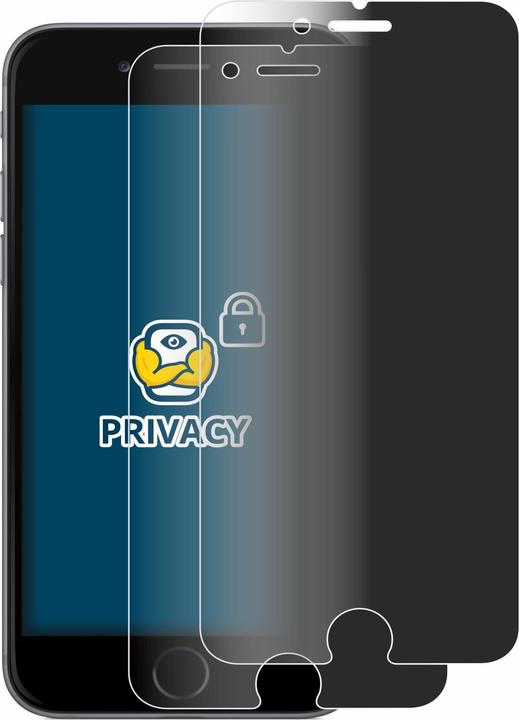 Productafbeelding BROTECT Anti-spionnetje privacyfolie Beschermfolie tegen blauw licht (2 Stuk, Apple iPhone 6)