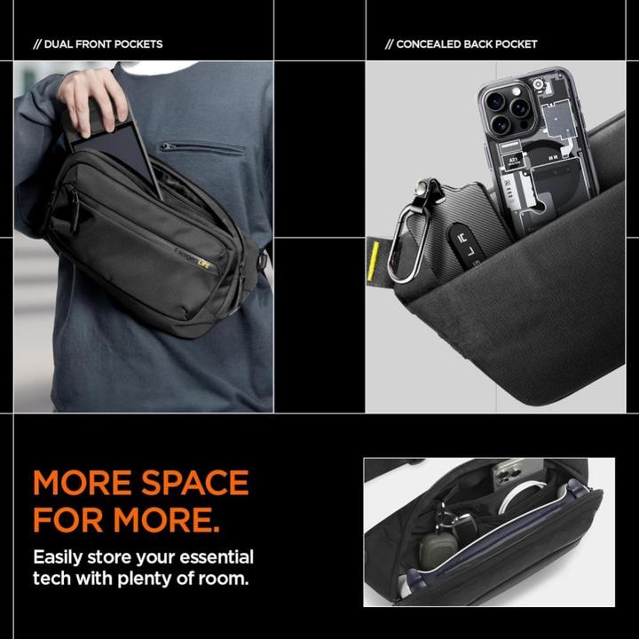 Immagine prodotto Spigen KD410 Borsa a tracolla Klasden - Nero