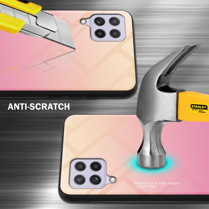 Immagine prodotto Cadorabo Manicotto per vetro in TPU a 2 colori (Samsung Galaxy M22, Samsung Galaxy A22, Samsung Galaxy A32)