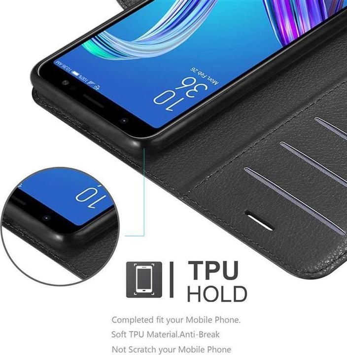Produktbild Cadorabo Book mit Standfunktion Cover (Asus Zenfone Max Pro (M1))